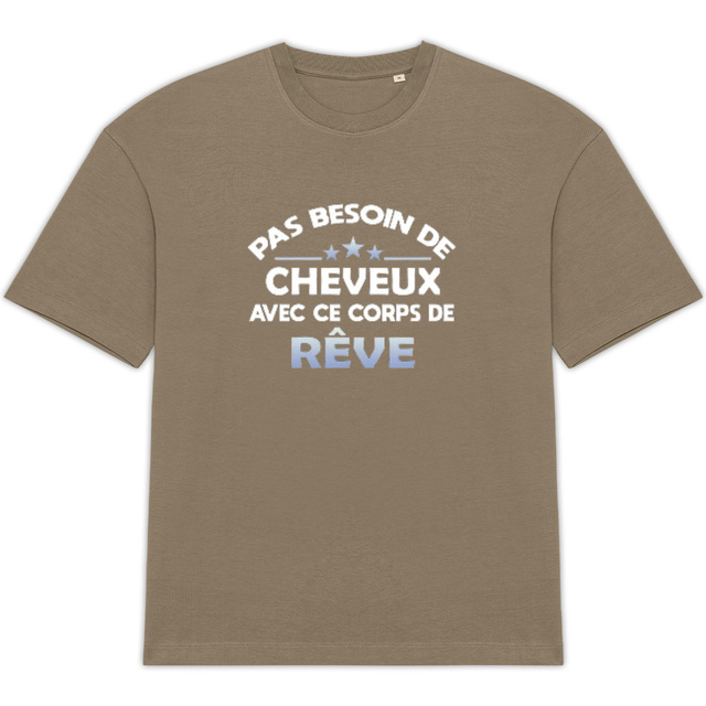 Image back t-shirt chauve beau gosse