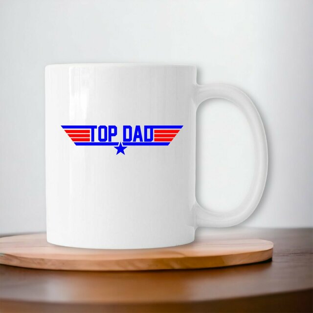 Mug super papa- L'idée cadeau parfaite pour les fans de Top Gun