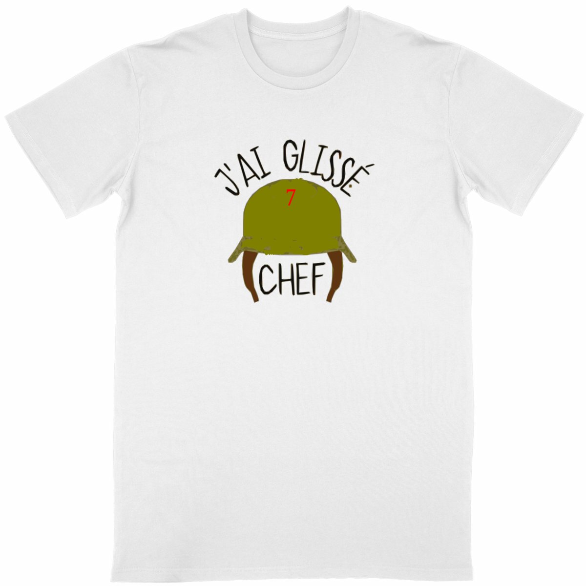 Image back T-shirt Unisexe Classique : Humour du film 7ème Compagnie