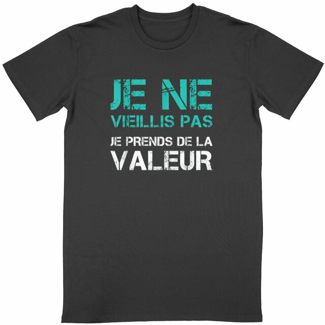 Image back T-shirt Unisexe Classique - Cadeau Anniversaire Rigolo