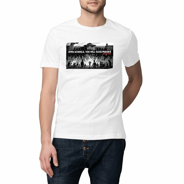 Image front T-shirt Unisexe Classique - Citation de Victor Hugo