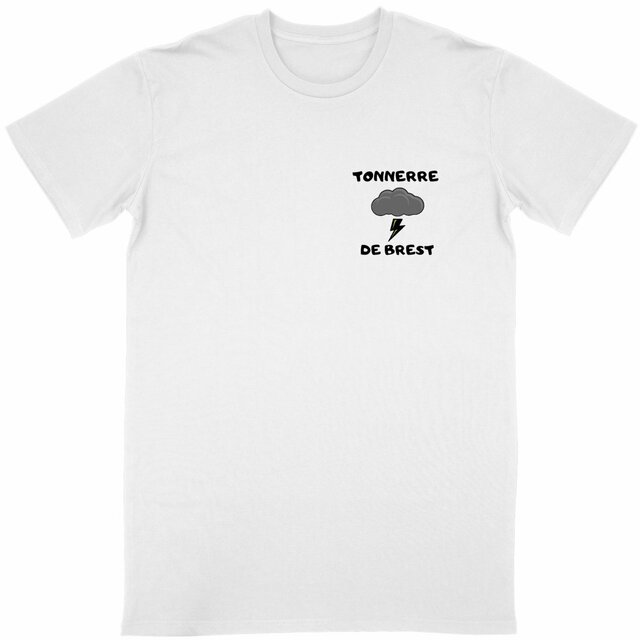 Image back T-shirt Unisexe Classique Tonnerre de Brest