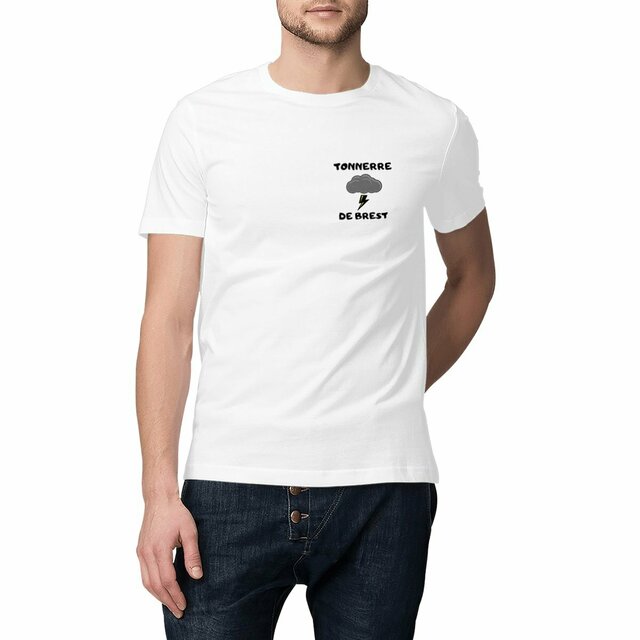 Image front T-shirt Unisexe Classique Tonnerre de Brest