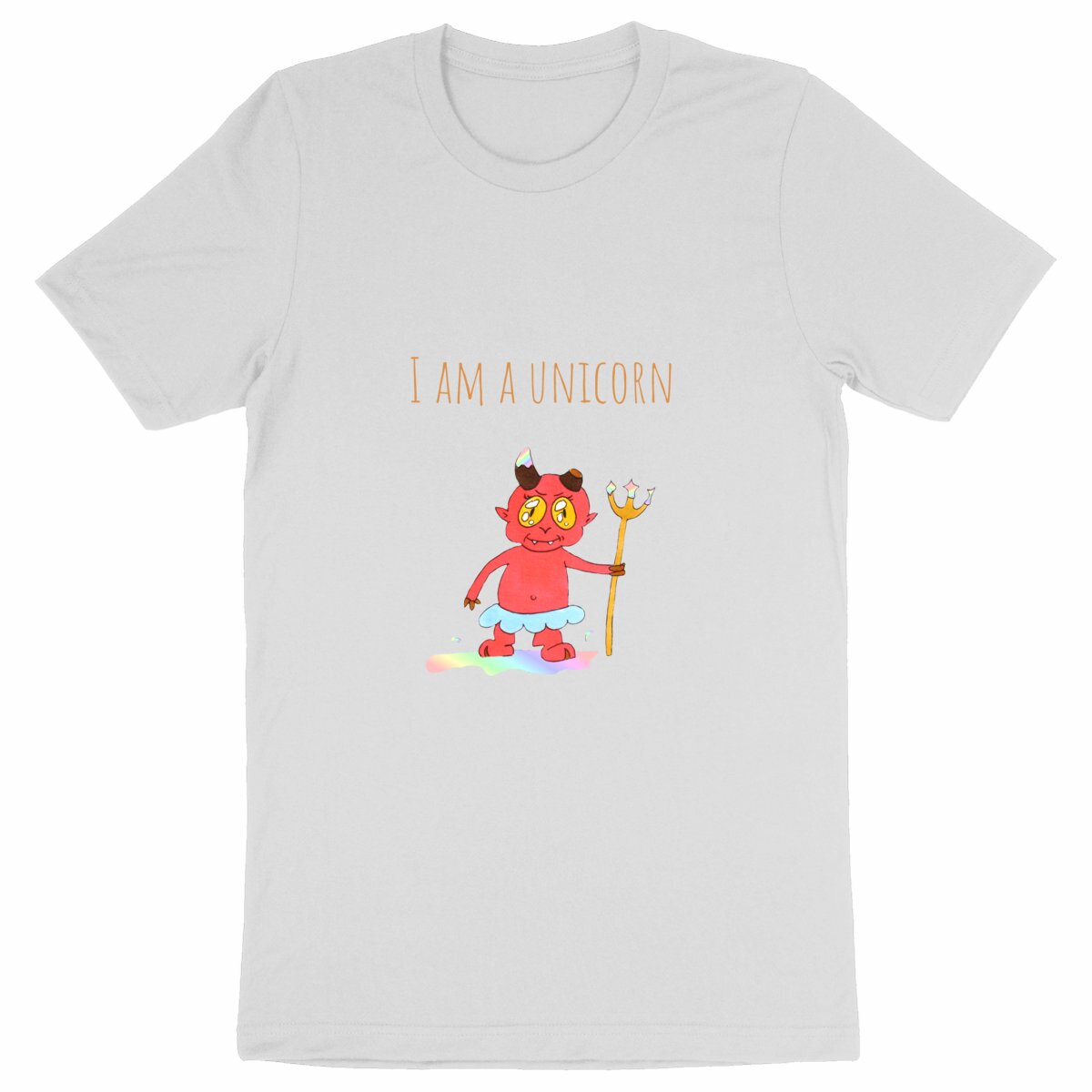 Image back T-shirt Unisexe épais - I am a unicorn