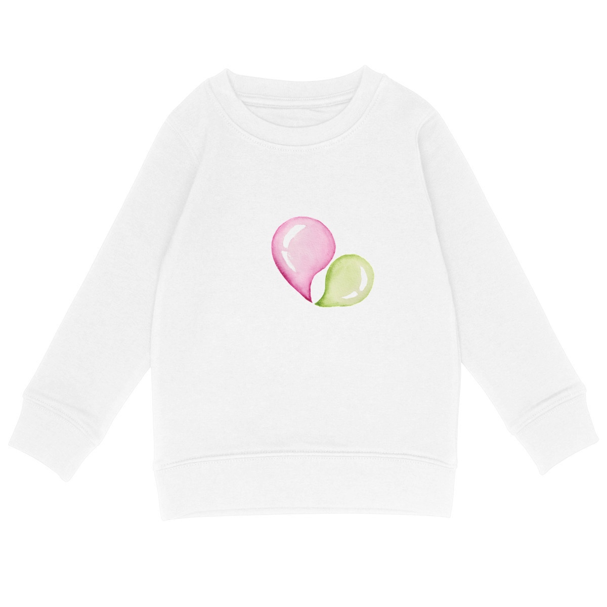 Image back Sweat-shirt enfant unisexe - Bulles