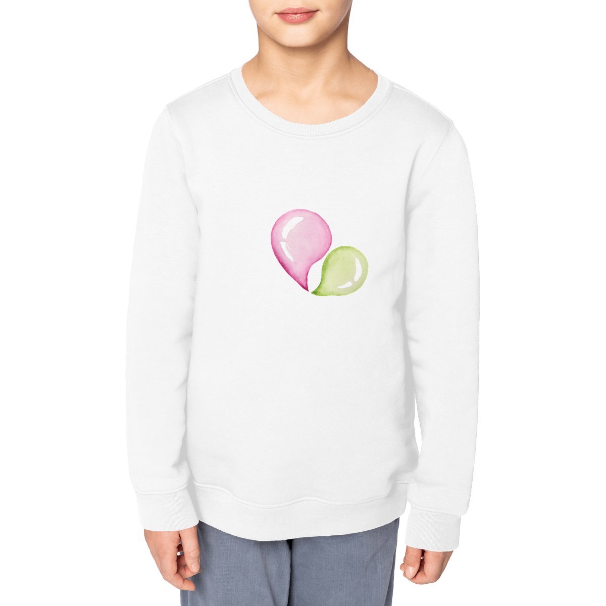 Image front Sweat-shirt enfant unisexe - Bulles