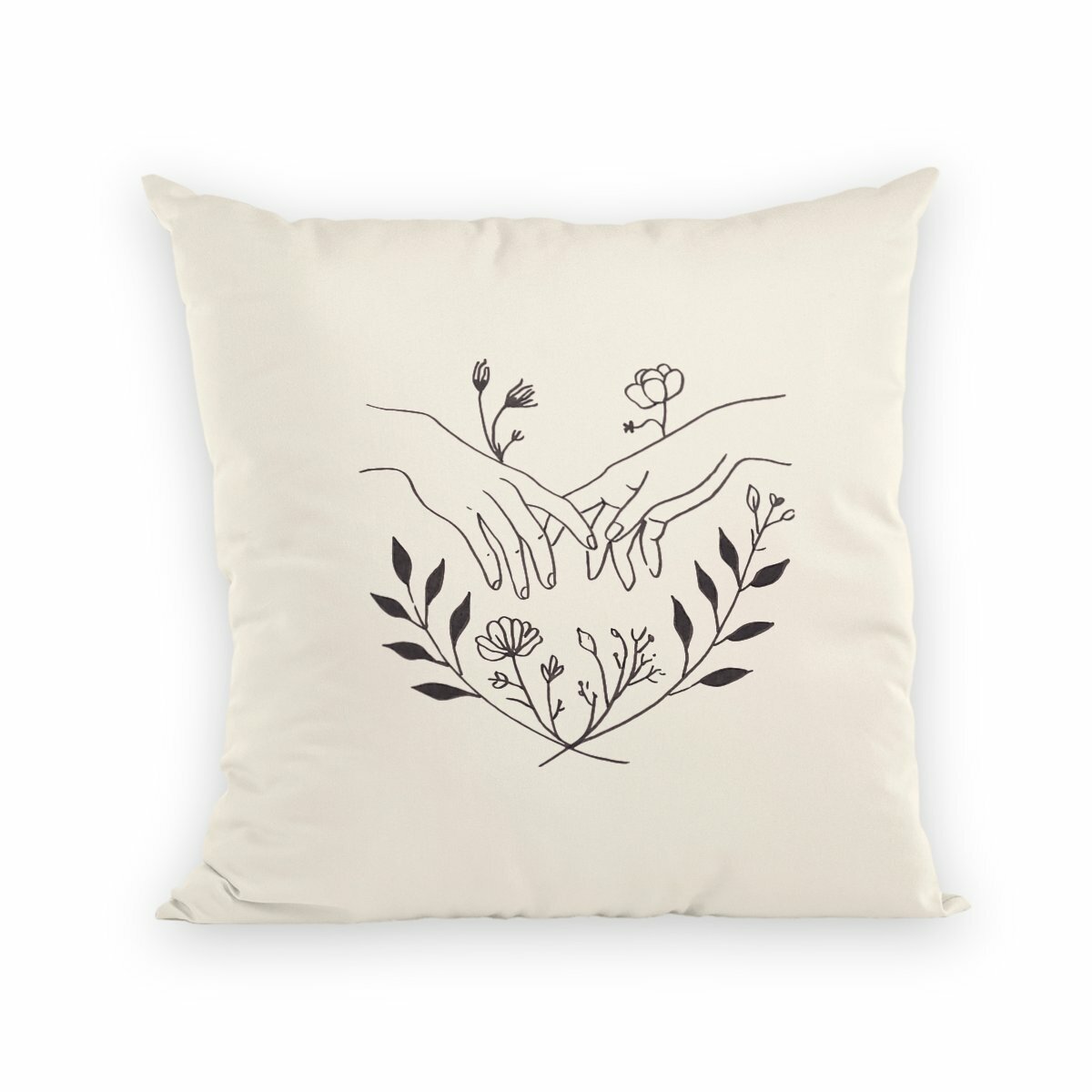 Image back Coussin commerce équitable - "Connexion Poétique"