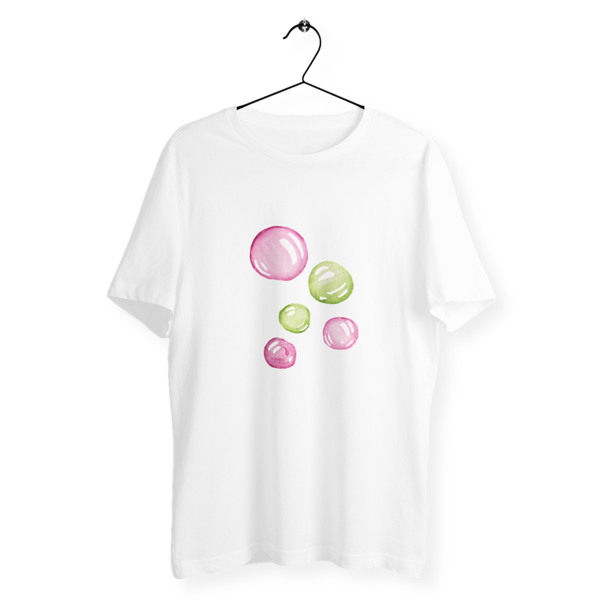 Image back T-shirt unisexe _ Bulles