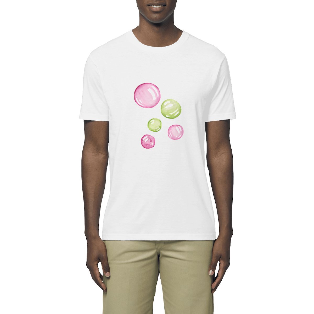 Image front T-shirt unisexe _ Bulles