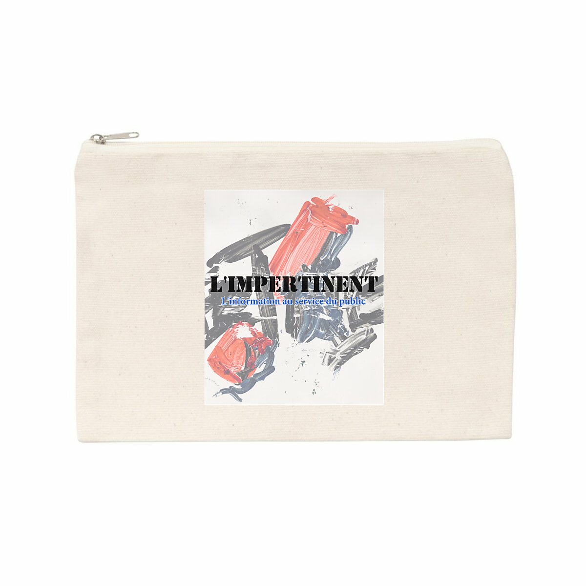 Pochette en coton recyclé