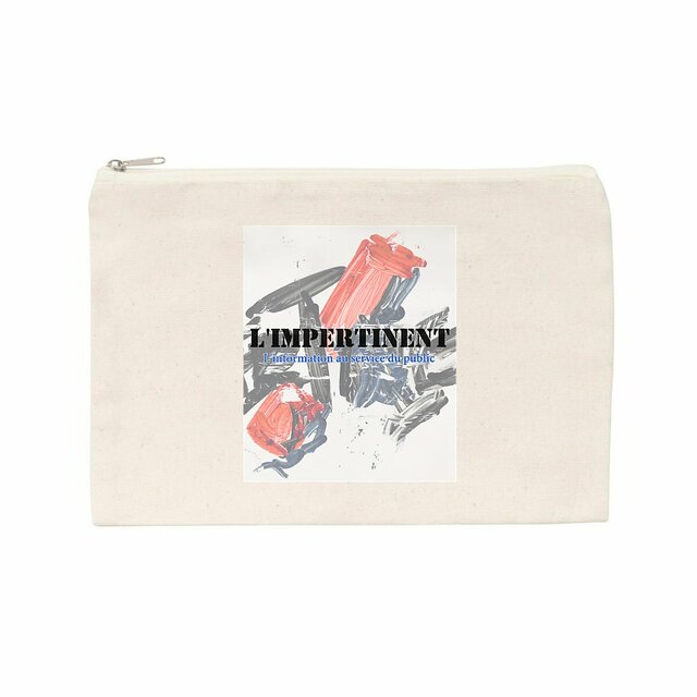 Pochette en coton recyclé