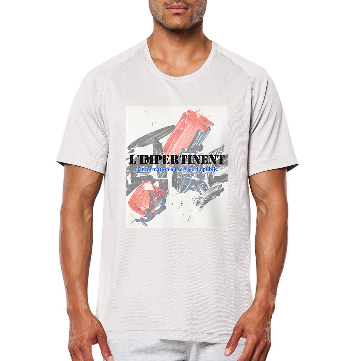 T-shirt de sport recyclé pour homme