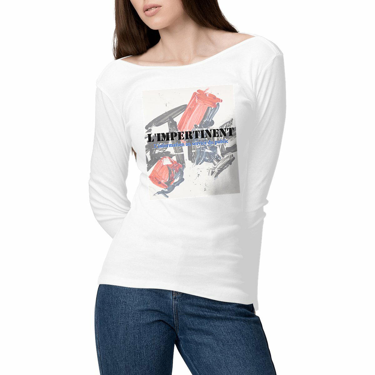T-shirt Femme Léger manches longues