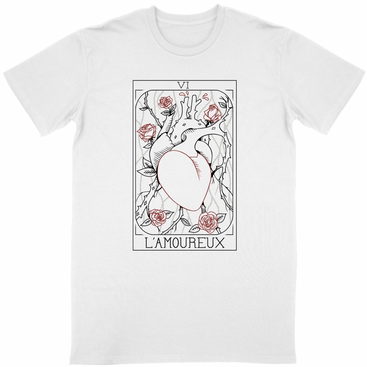 Image back T-shirt L'AMOUREUX