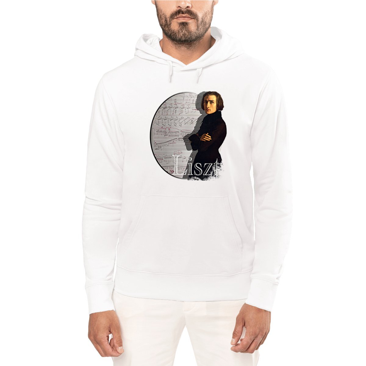 Image front Unisex Hoody (Composer - Liszt)