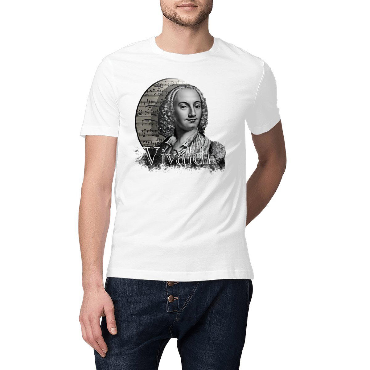 Image front Unisex T-Shirt (Composer - Vivaldi)