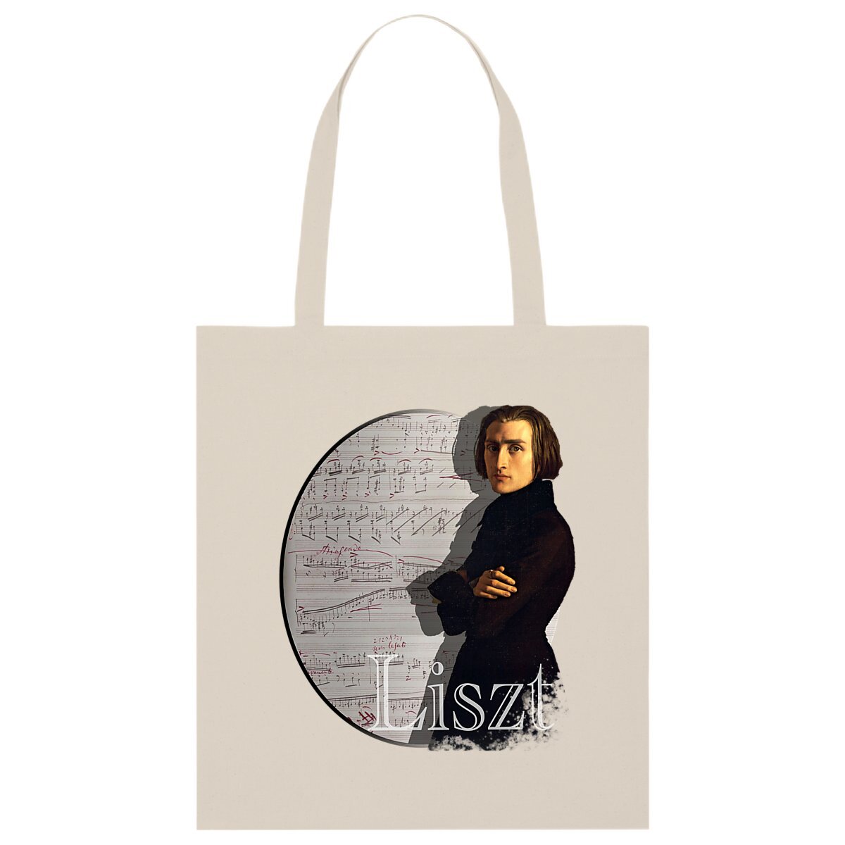 Image back Totebag (Composer -Liszt)