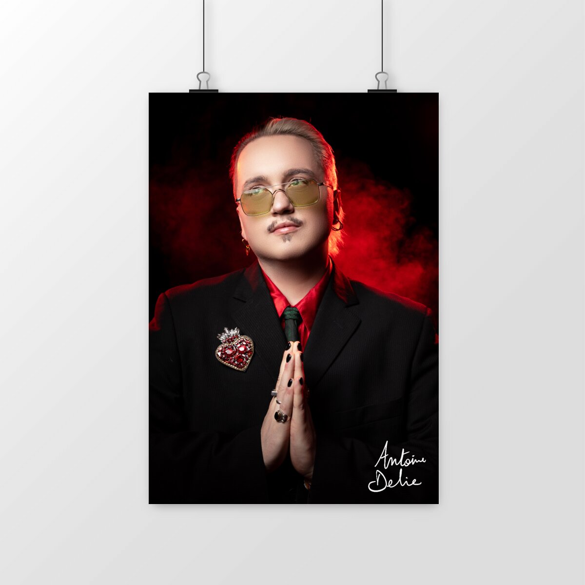 Poster « ICONIC RED »