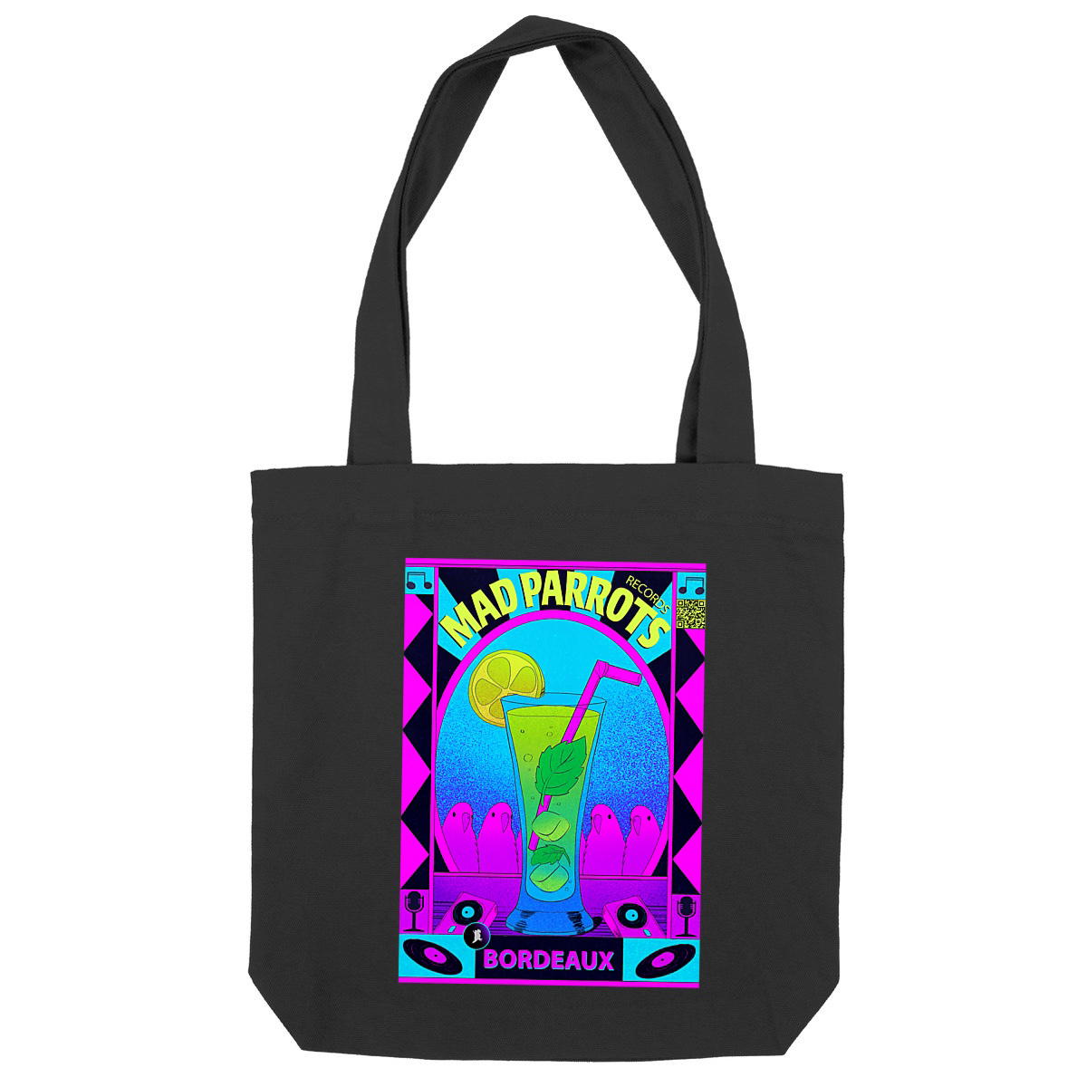Tote Bag Mad Parrots – Sunset Cocktail  - Image