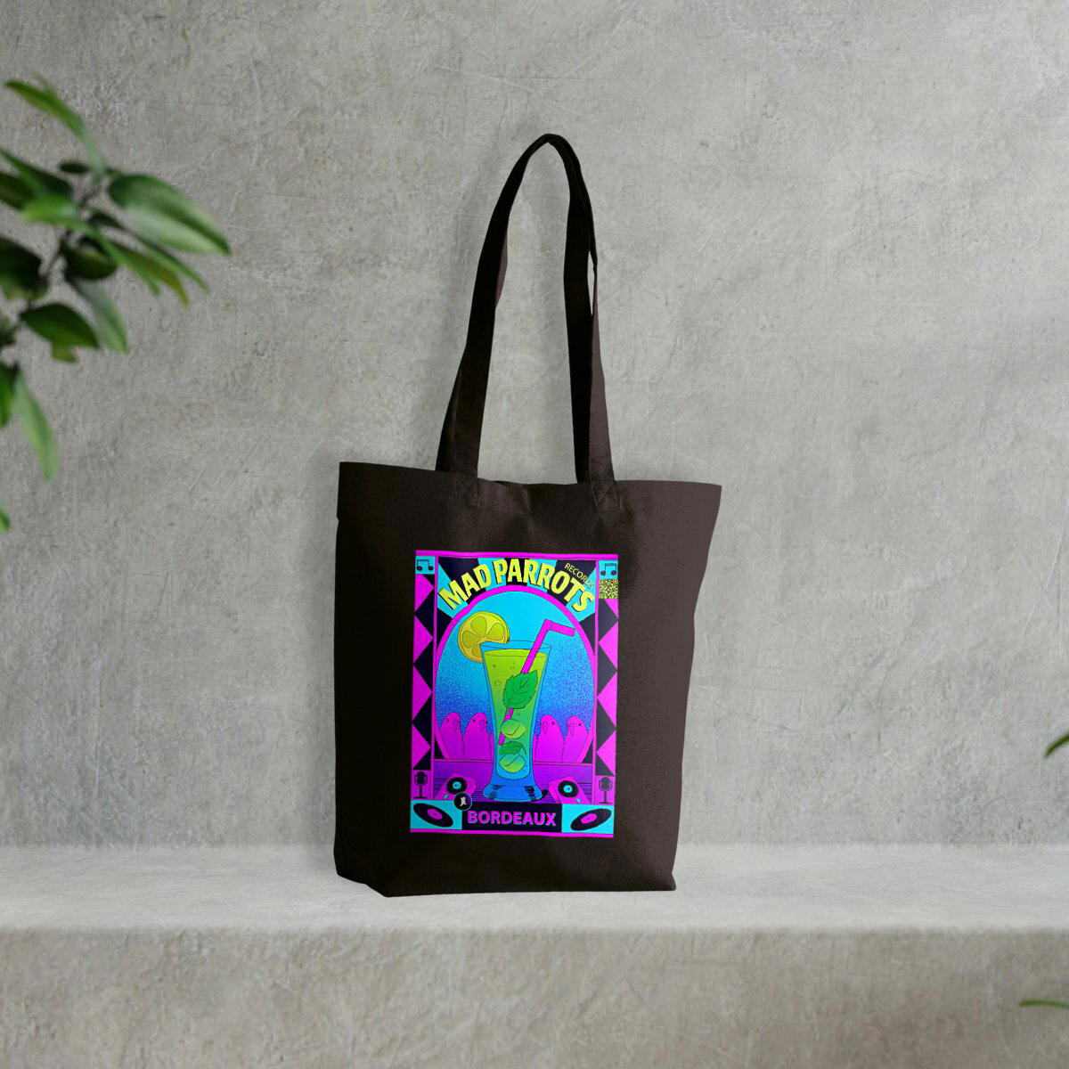 Tote Bag Mad Parrots – Sunset Cocktail 