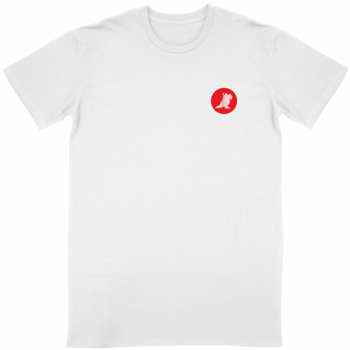 T-shirt Mad Parrots - Logo (blanc) - Image