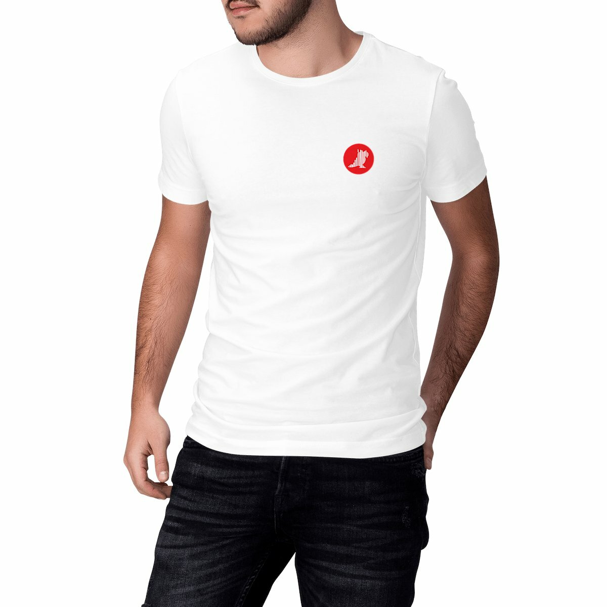 T-shirt Mad Parrots - Logo (blanc)