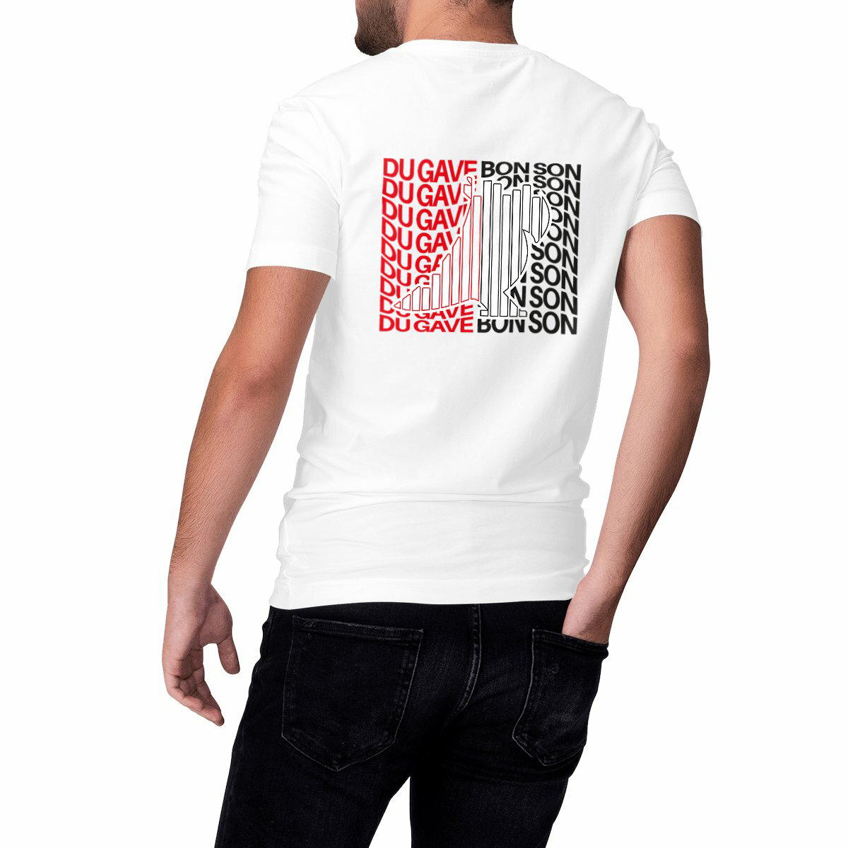 T-shirt Mad Parrots - Label Edition (blanc)