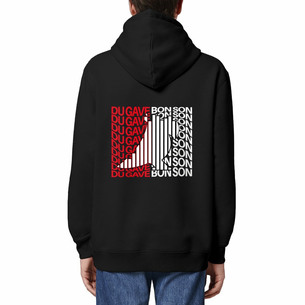 Sweat à capuche Mad Parrots - Label Edition (noir)