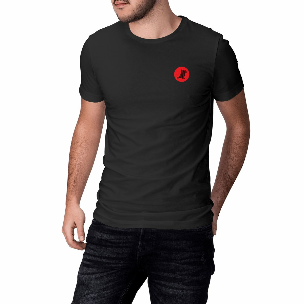 T-shirt Mad Parrots - Logo (noir)