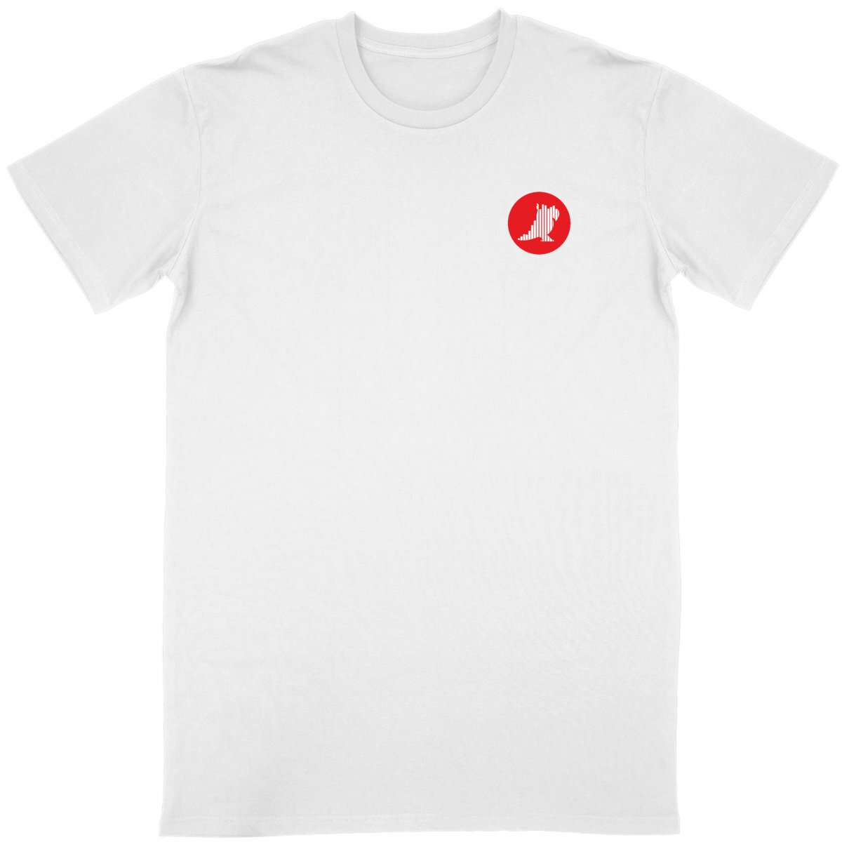 T-shirt Mad Parrots - Soundwave (blanc) - Image
