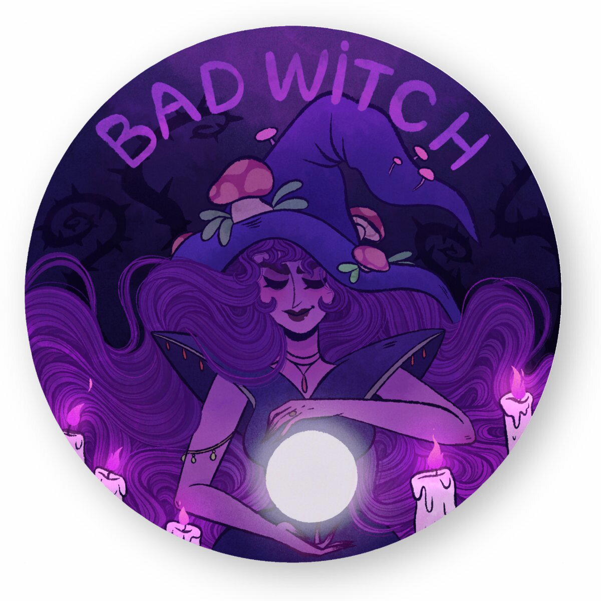 Image front Sticker - Bad Witch