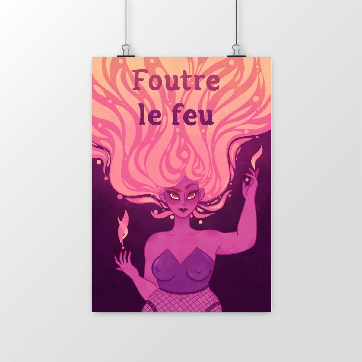 Image front Foutre le feu : rouge