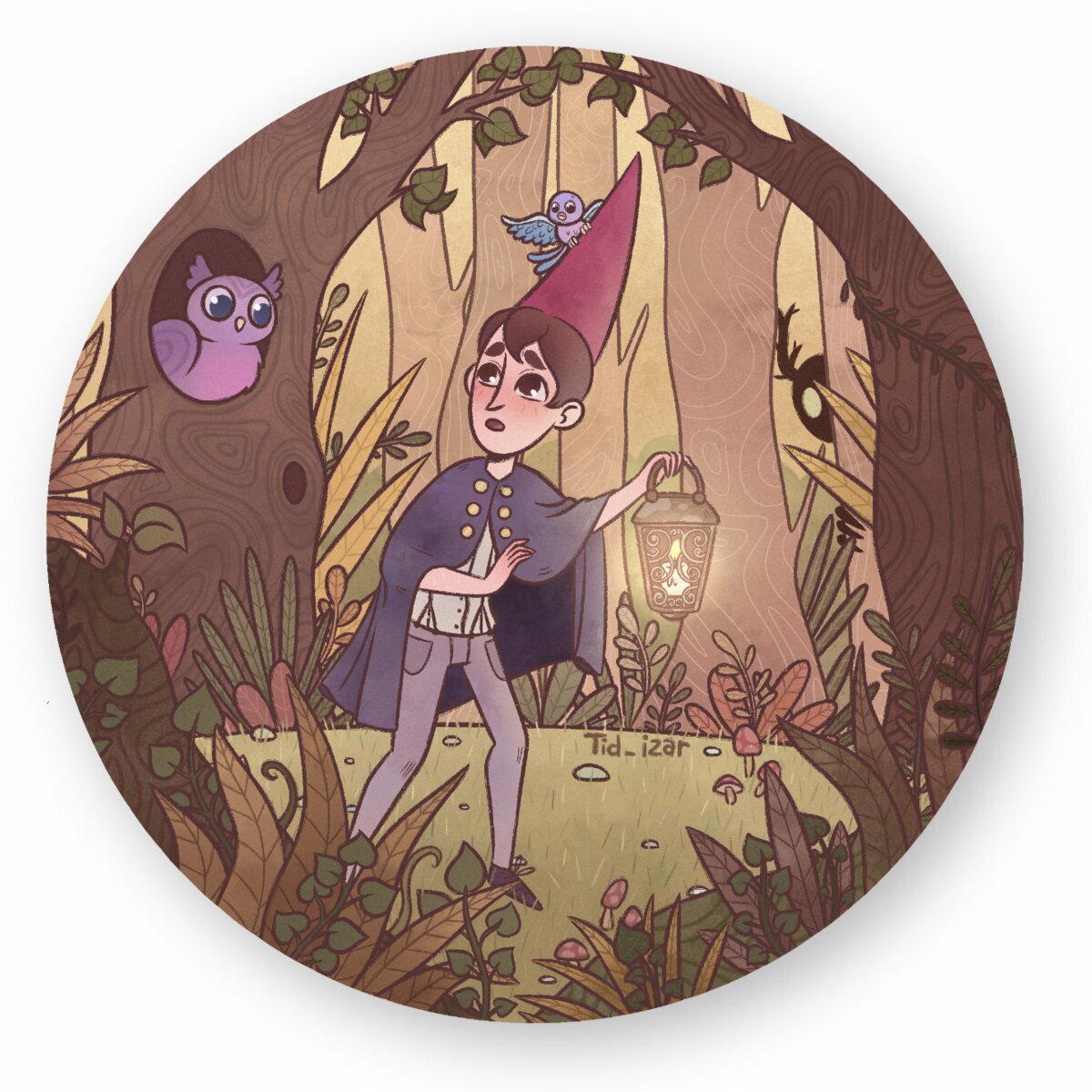 Image front Sticker - La Forêt de l'Étrange : Wirt