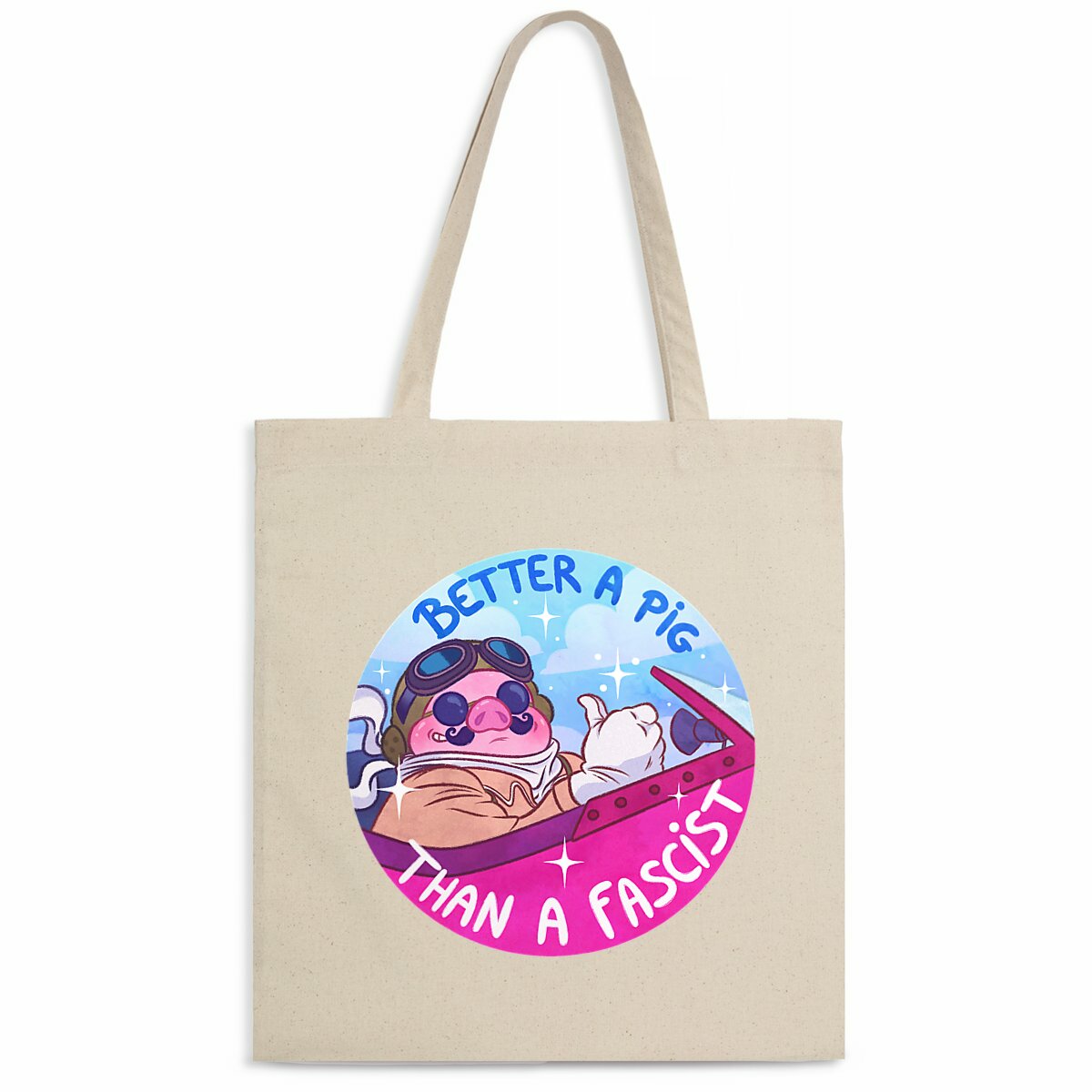 Image front Totbag - Better a pig