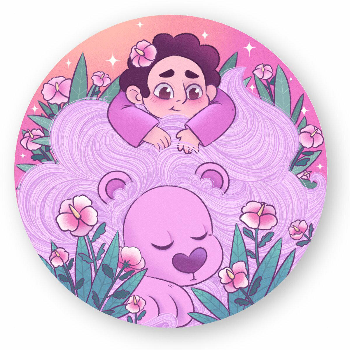 Image front Sticker - Steven Universe Lion
