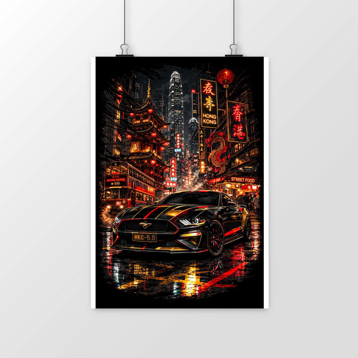 Chinese Ford mustang 