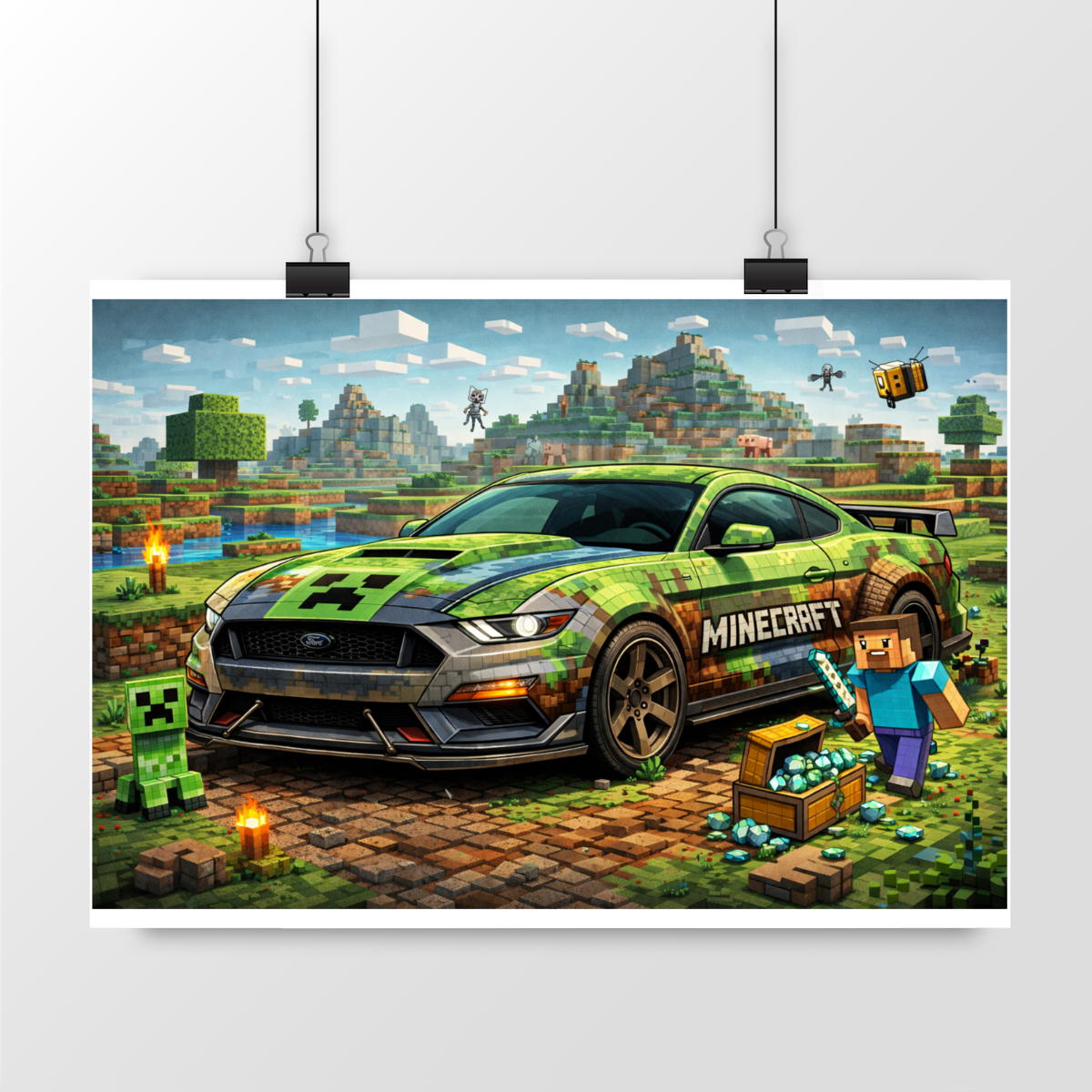 Minecraft Ford Mustang