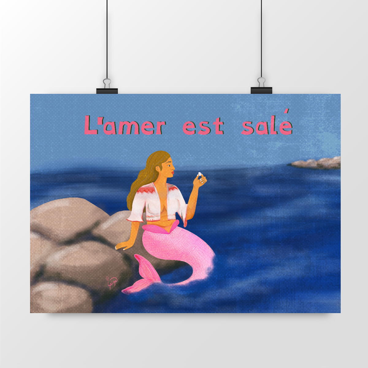 Image du produit La mer est salée - L'amer est salé