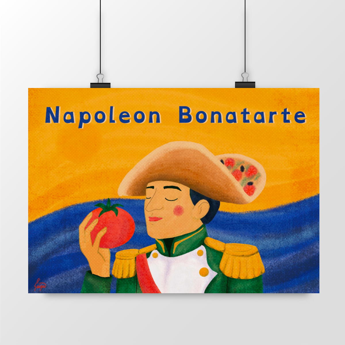 Image front Napoleon Bonaparte - Napoleon Bonatarte