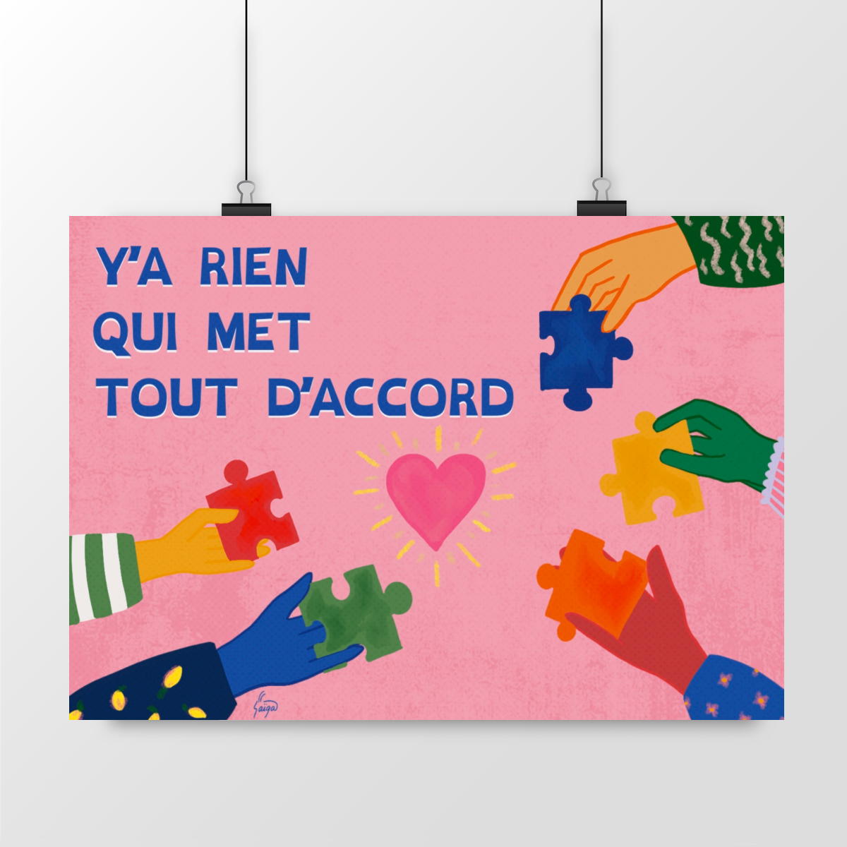 Image front Il n'y a rien qui nous met d'accord - Y a rien qui met tout d'accord