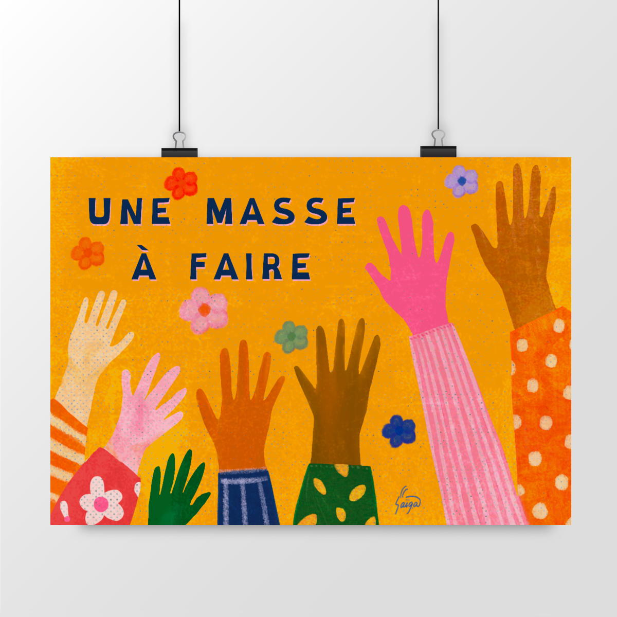 Image back Une mince affaire - Une masse à faire