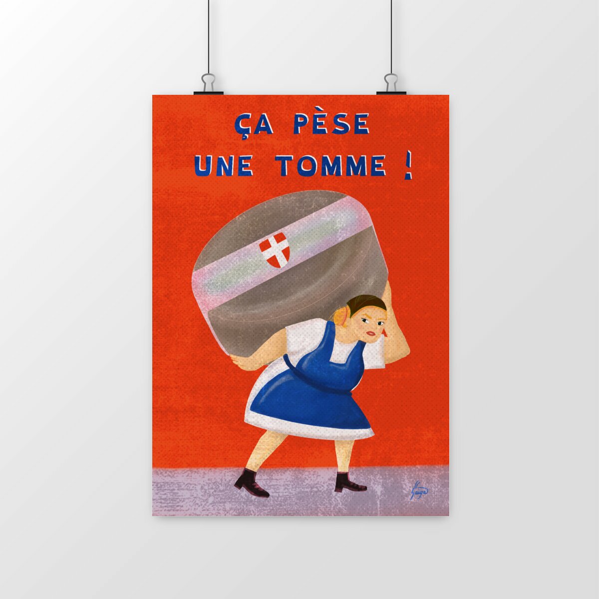 Image front Ça pèse une tonne - ça pèse une tomme 