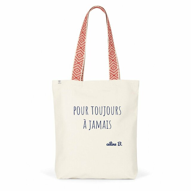 Image back Pour toujours. A jamais {tote bag}