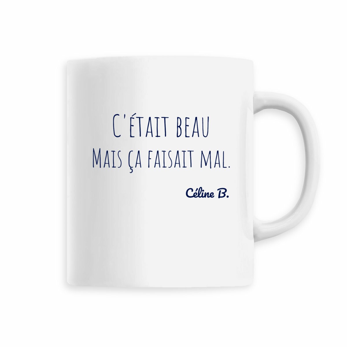 Image back C'était beau. Mais ça faisait mal {MUG}
