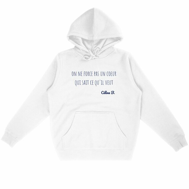 Image front on ne force pas un coeur qui sait ce qu'il veut {Sweat}