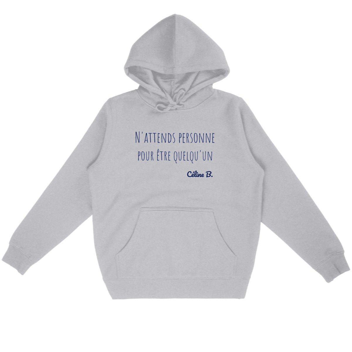Image back N'attends personne pour être quelqu'un {sweat}