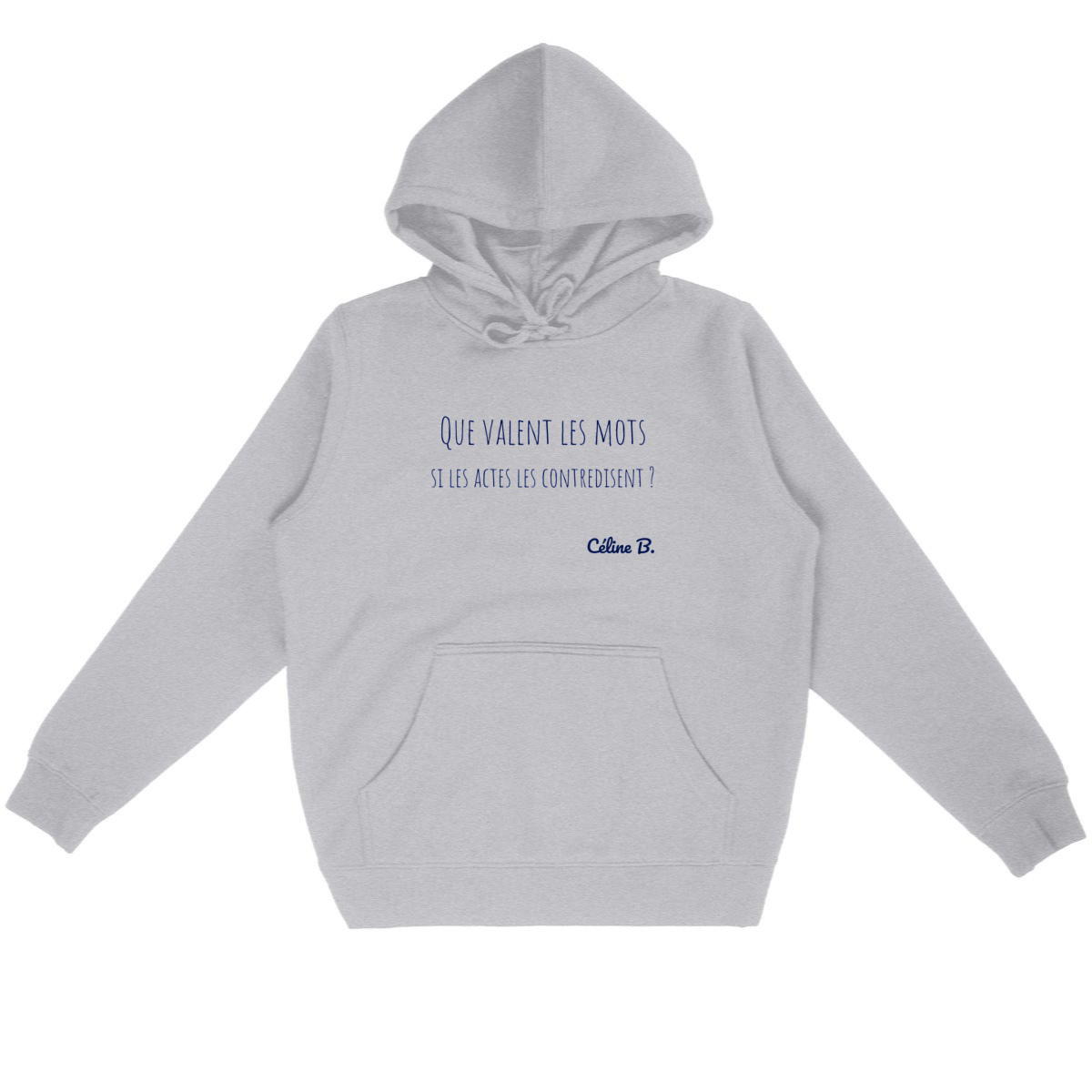 Image back Que valent les mots si les actes les contredisent ? {Sweat}