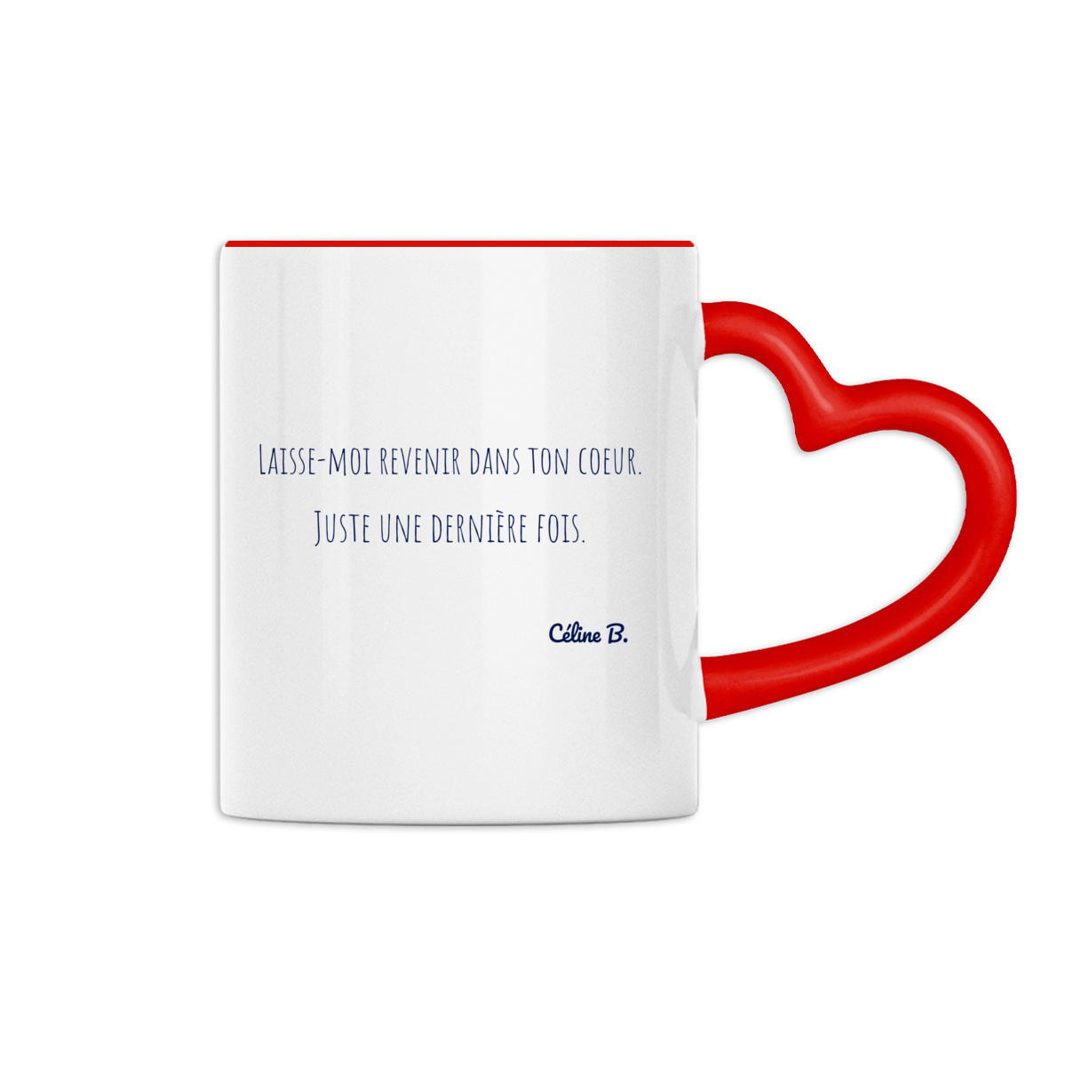 Image back Laisse-moi revenir dans ton coeur {MUG}