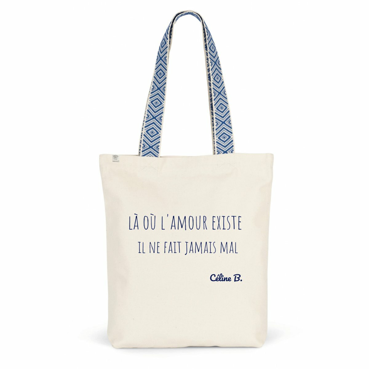 Image front Là où l'amour existe {Tote bag}