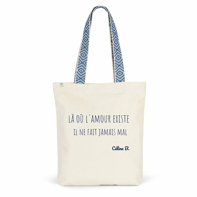 Image front Là où l'amour existe {Tote bag}